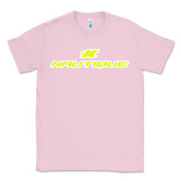 Bubblegum Pink Nautique Boats Classic Tee - linhVisuals