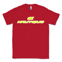 Red Nautique Boats Classic Tee - linhVisuals