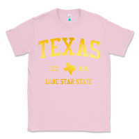 Bubblegum Pink texas Classic Tee - linhVisuals