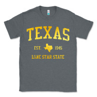 Charcoal Heather texas Classic Tee - linhVisuals
