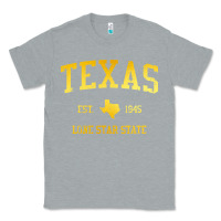 Heather Grey texas Classic Tee - linhVisuals