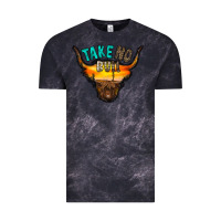 Cloud Black take no bull Vintage Tee - RacoonDesign