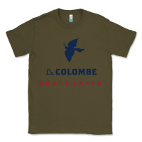 Army Green La Colombe Classic Tee - linhVisuals