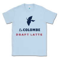 Dusty Blue La Colombe Classic Tee - linhVisuals