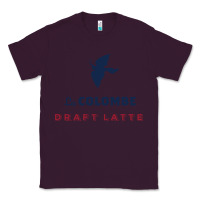 Plum La Colombe Classic Tee - linhVisuals