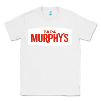 White papa murphy's Classic Tee - linhVisuals