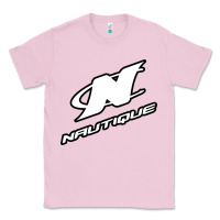 Bubblegum Pink Nautique Boats Classic Tee - linhVisuals