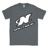 Charcoal Heather Nautique Boats Classic Tee - linhVisuals