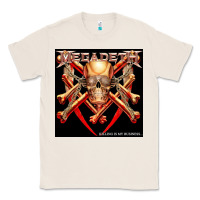 Natural Megadeath Chains Classic Tee - linhVisuals