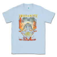 Dusty Blue Megadeath World Order Classic Tee - linhVisuals