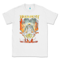 White Megadeath World Order Classic Tee - linhVisuals