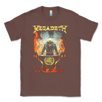 Chestnut Megadeath World Order Classic Tee - linhVisuals