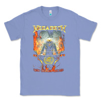 Colony Blue Megadeath World Order Classic Tee - linhVisuals