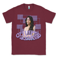 Burgundy olivia rodrigo Classic Tee - linhVisuals