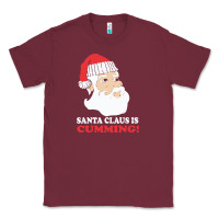 Burgundy santa claus is cumming dirty humor Classic Tee - linhVisuals