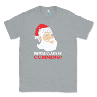 Heather Grey santa claus is cumming dirty humor Classic Tee - linhVisuals