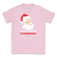 Bubblegum Pink santa claus is cumming dirty humor Classic Tee - linhVisuals