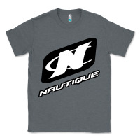 Charcoal Heather Nautique Boats Classic Tee - linhVisuals