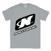 Heather Grey Nautique Boats Classic Tee - linhVisuals