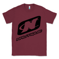 Burgundy Nautique Boats Classic Tee - linhVisuals