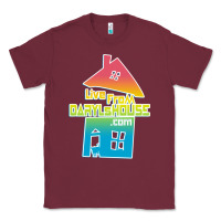 Burgundy live from daryl house Classic Tee - linhVisuals