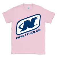 Bubblegum Pink Nautique Boats Classic Tee - linhVisuals