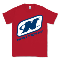 Red Nautique Boats Classic Tee - linhVisuals