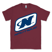 Burgundy Nautique Boats Classic Tee - linhVisuals
