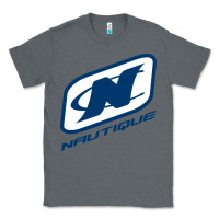 Charcoal Heather Nautique Boats Classic Tee - linhVisuals