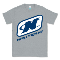 Heather Grey Nautique Boats Classic Tee - linhVisuals