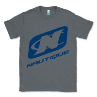 Charcoal Heather Nautique Boats Classic Tee - linhVisuals