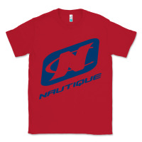 Red Nautique Boats Classic Tee - linhVisuals