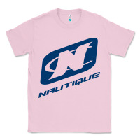 Bubblegum Pink Nautique Boats Classic Tee - linhVisuals
