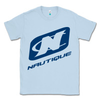 Dusty Blue Nautique Boats Classic Tee - linhVisuals