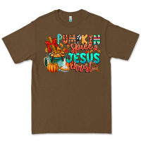 Cacao Pumpkin pie Jesus Christ Premium Tee - CowhideDigitalArt