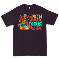 Plum Pumpkin pie Jesus Christ Premium Tee - CowhideDigitalArt