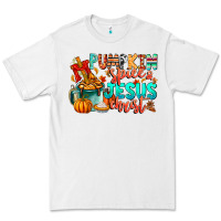 White Pumpkin pie Jesus Christ Premium Tee - CowhideDigitalArt