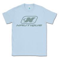Dusty Blue Nautique Boats Classic Tee - linhVisuals