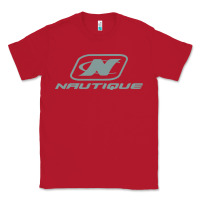 Red Nautique Boats Classic Tee - linhVisuals