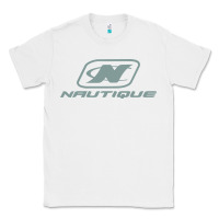White Nautique Boats Classic Tee - linhVisuals