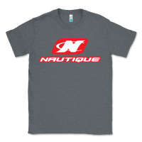 Charcoal Heather Nautique Boats Classic Tee - linhVisuals