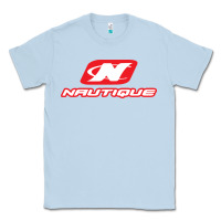 Dusty Blue Nautique Boats Classic Tee - linhVisuals