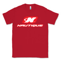 Red Nautique Boats Classic Tee - linhVisuals