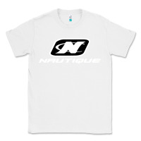 White Nautique Boats Classic Tee - linhVisuals