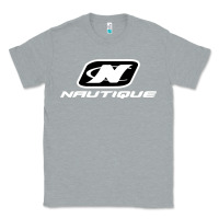 Heather Grey Nautique Boats Classic Tee - linhVisuals