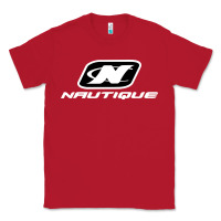 Red Nautique Boats Classic Tee - linhVisuals
