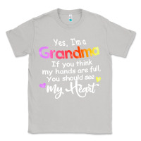 Moon Dust grandma t  shirt yes i'm grandma if you think my hands are full t  shi Classic Tee - linhVisuals
