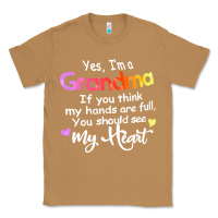 Toasted Coconut grandma t  shirt yes i'm grandma if you think my hands are full t  shi Classic Tee - linhVisuals