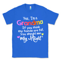 True Royal grandma t  shirt yes i'm grandma if you think my hands are full t  shi Classic Tee - linhVisuals
