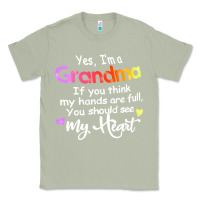 Matcha grandma t  shirt yes i'm grandma if you think my hands are full t  shi Classic Tee - linhVisuals
